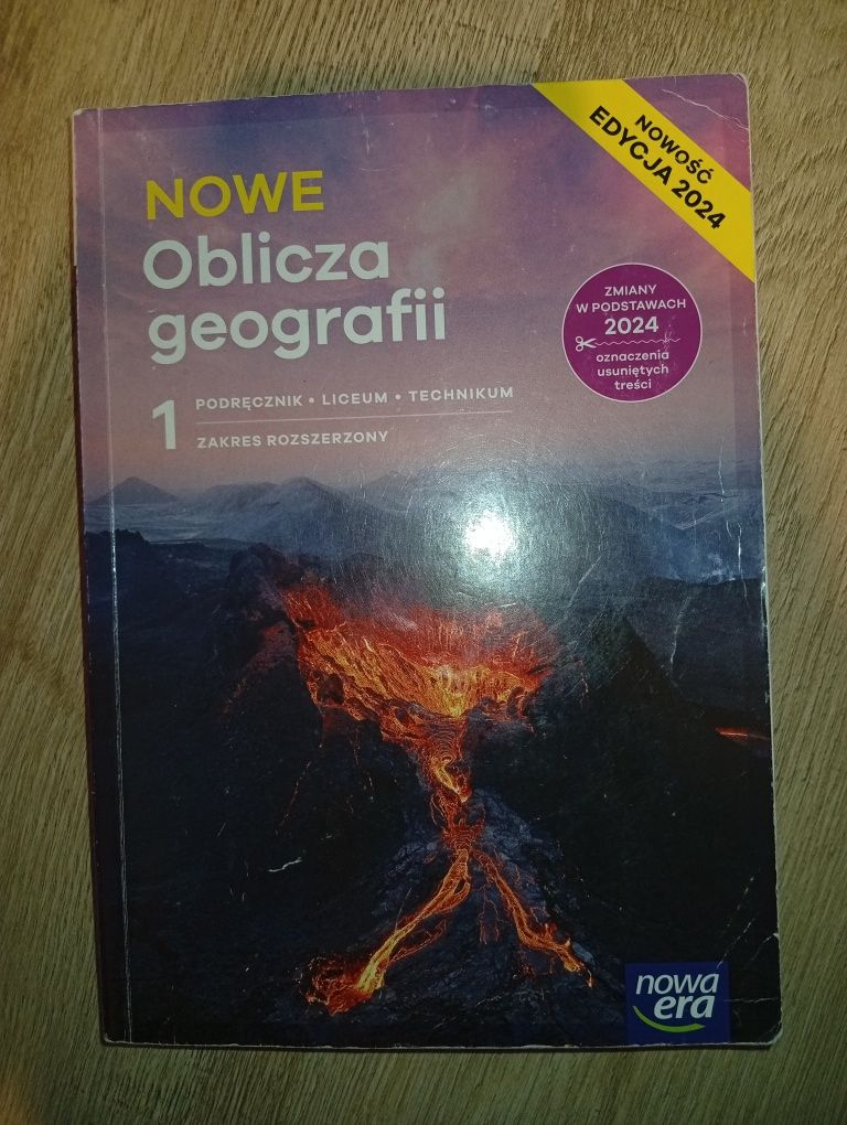 NOWE Oblicza geografii 1. Edycja 2024. NOWOŚĆ