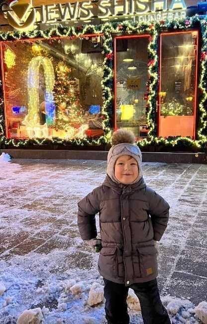 Зимняя парка, куртка на 4,5-6 лет рост 110 см Польша