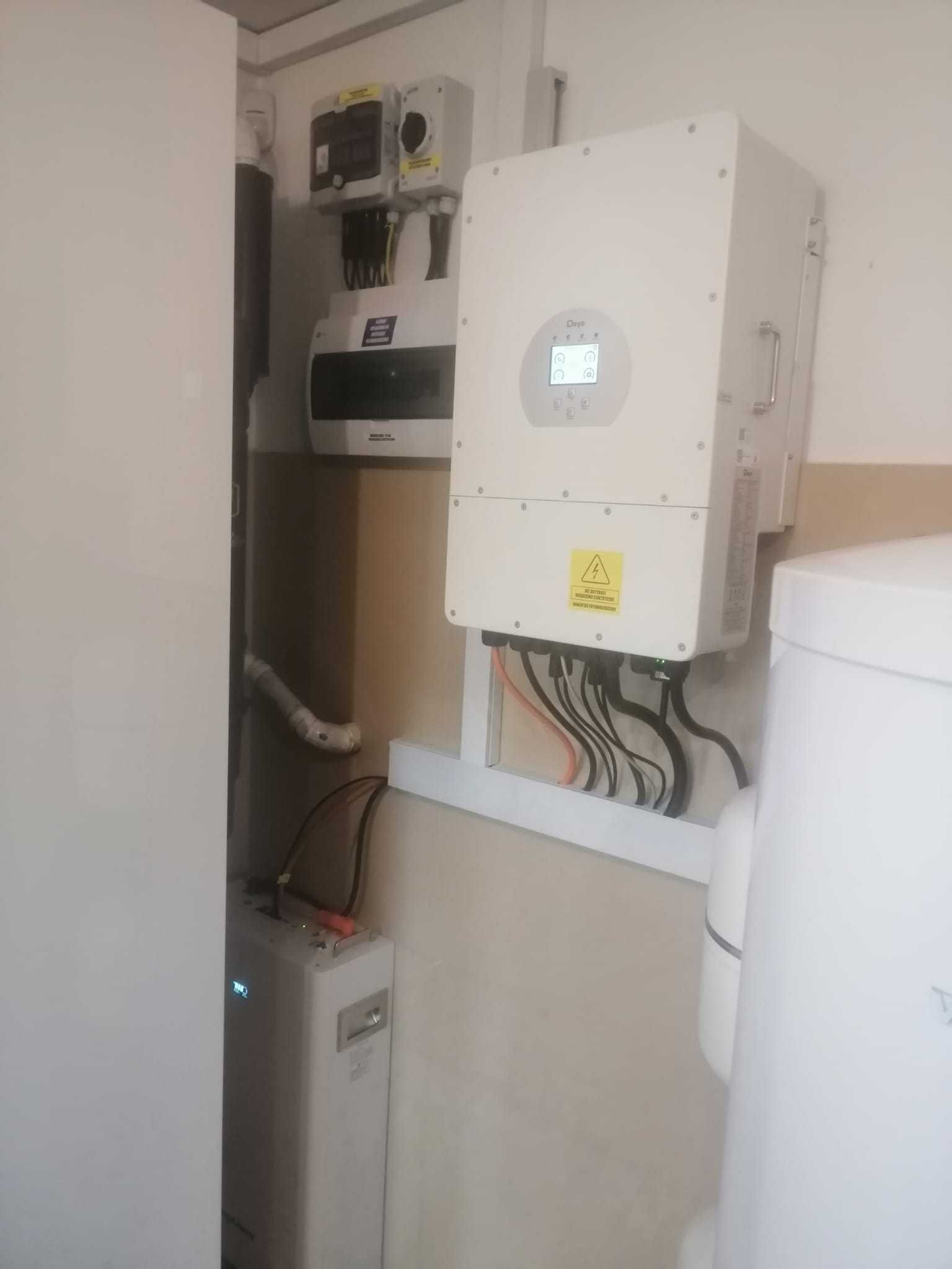 Kompletna fotowoltaika o mocy 10kW z magazynem energii 15kWh, dachówka