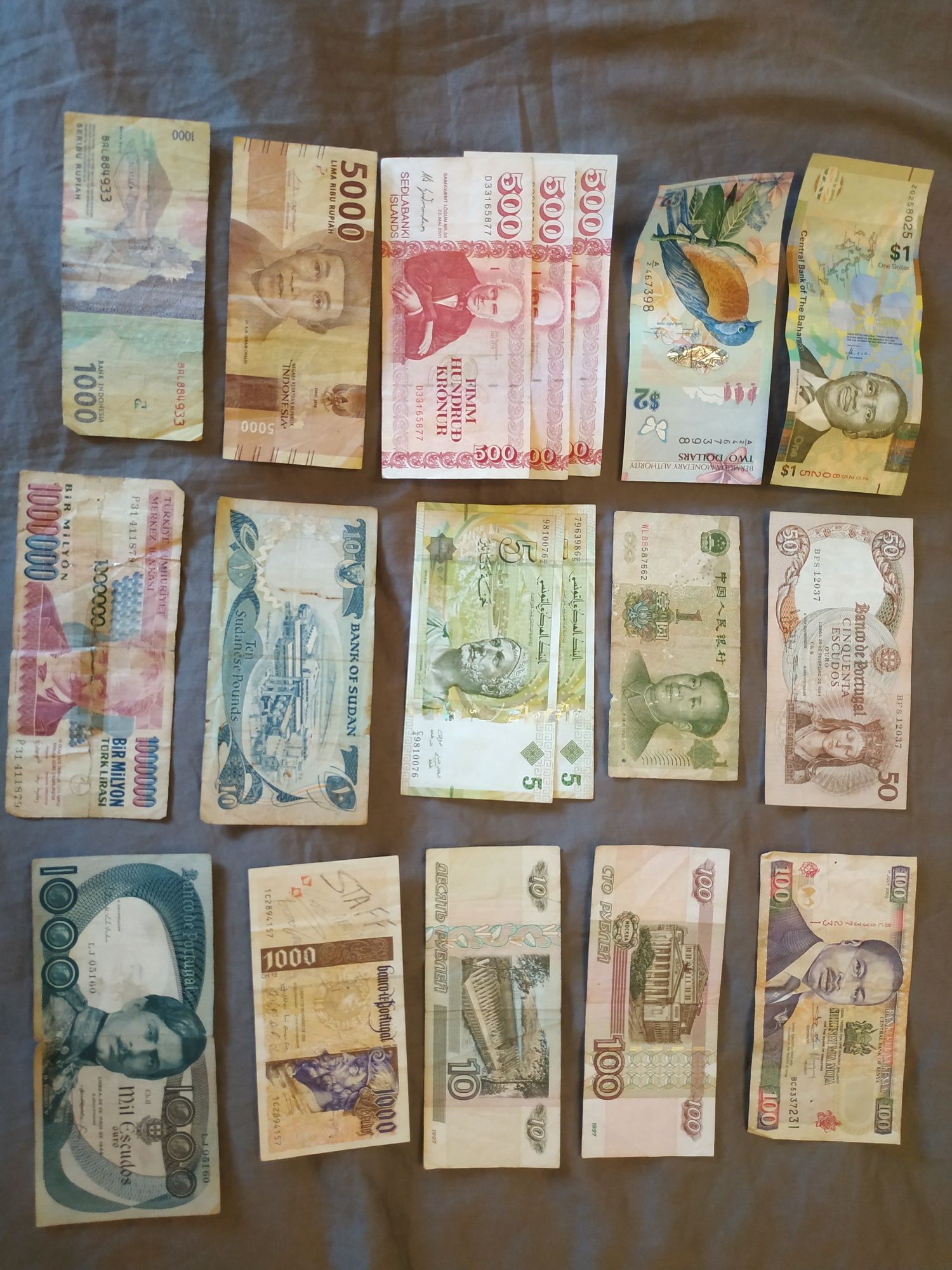 Vendo notas colecionador