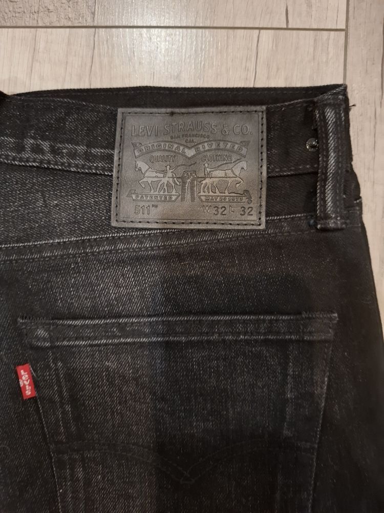 Spodnie męskie jeansy levis 32/32 W32/L32 511