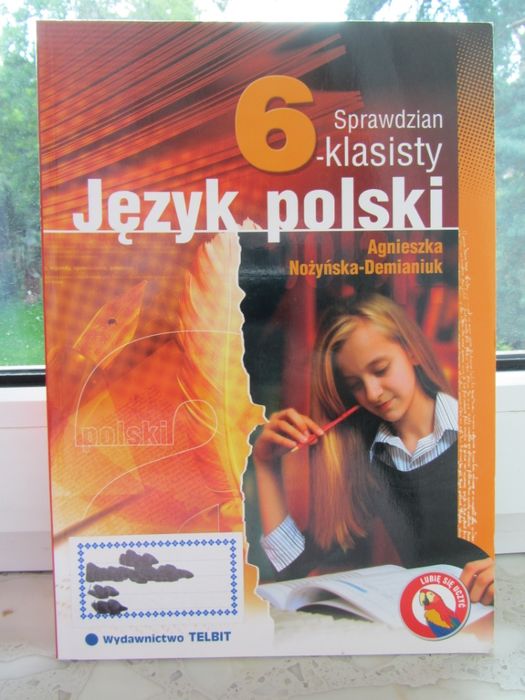 JĘZYK POLSKI - sprawdzian 6klasisty (wyd Telbit)+gratis szk podstawowa