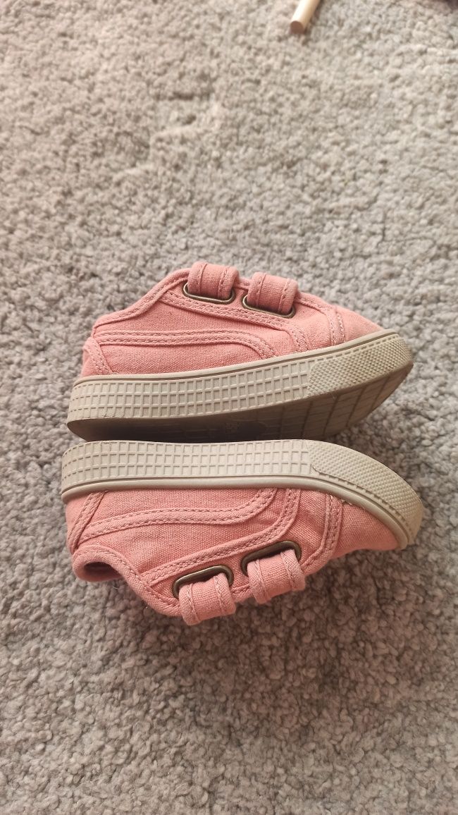 Buty trampki Zara różowe dziewczęce 22