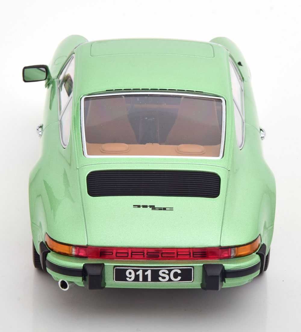 Model 1:18 KK-Scale Porsche 911 SC Coupe 1978 light green metallic