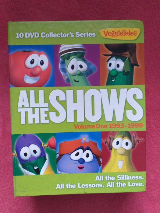 10 DVD piosenki dla dzieci po angielsku Veggie Tales