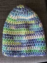 Czapka beanie, smerfetka 52-56 cm