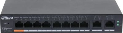 Коммутатор 8 портов управляемый Dahua DH-CS4010-8ET-60 PoE