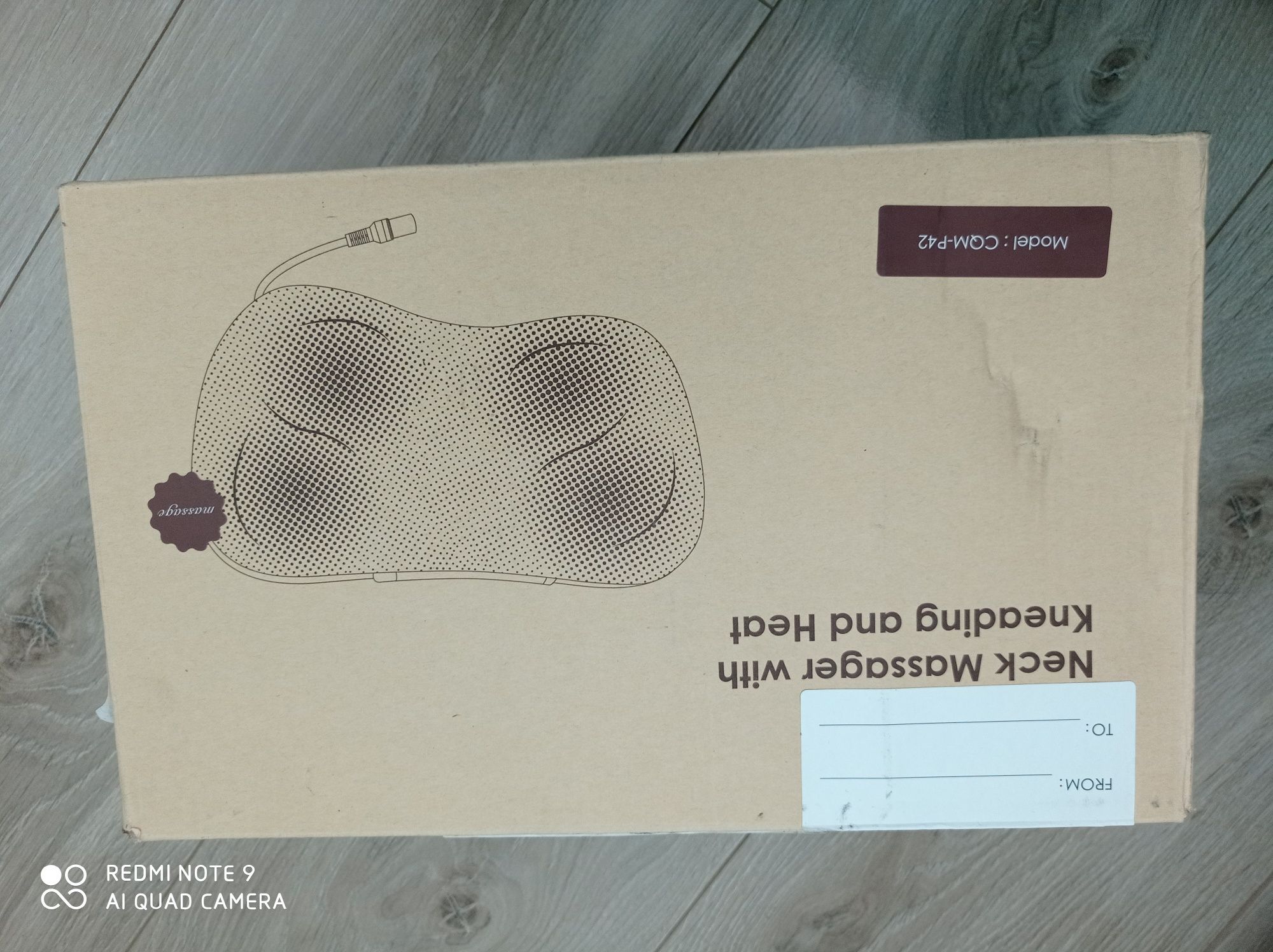 Poduszka masujaca pleców karku