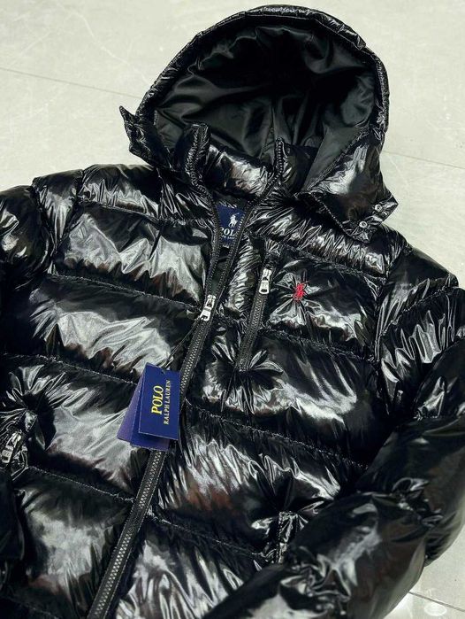 ТОПова Пуховик Куртка Polo Ralph Lauren курточка глянец