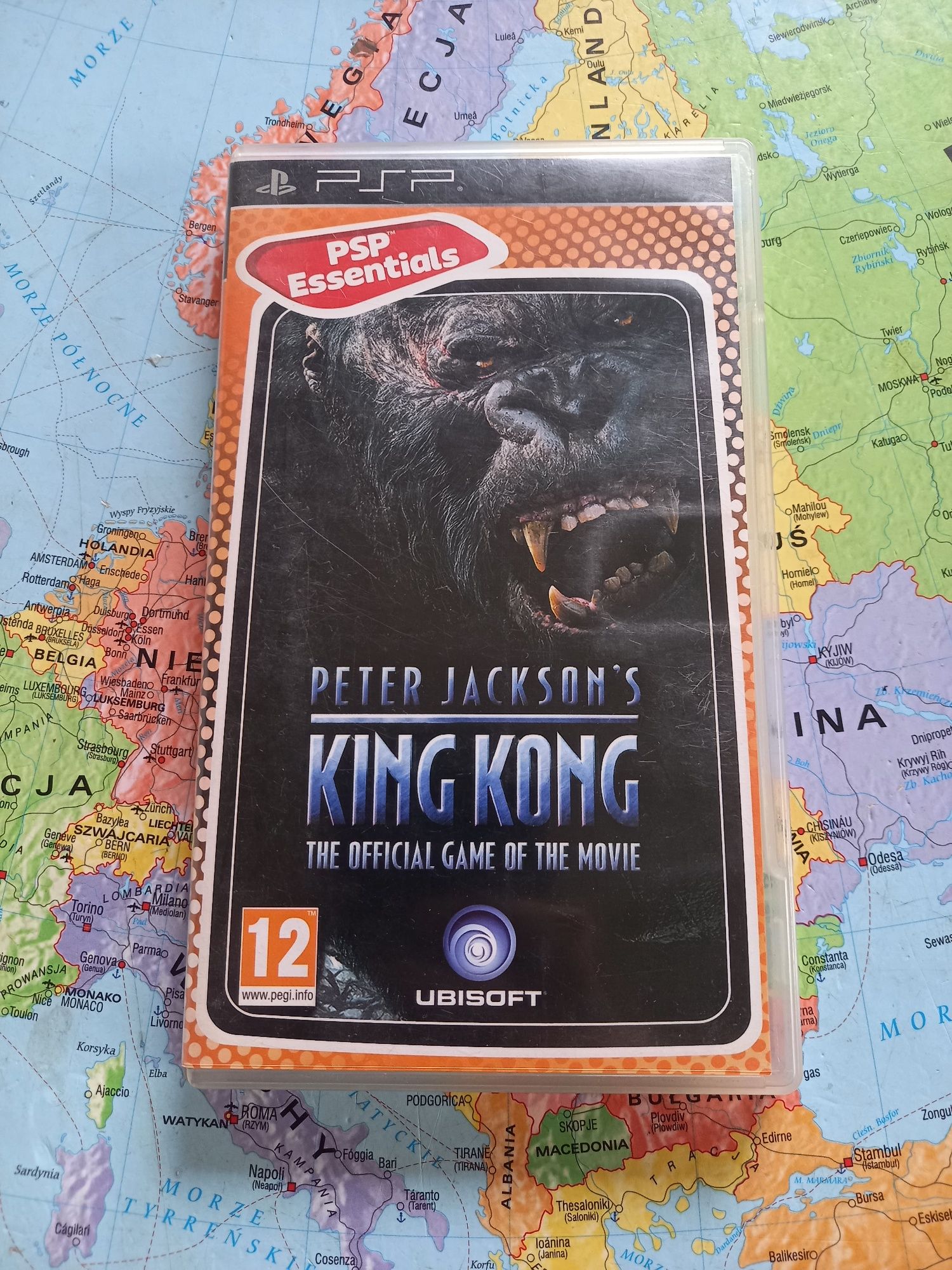 Gra Sony psp peter jackson's king kong