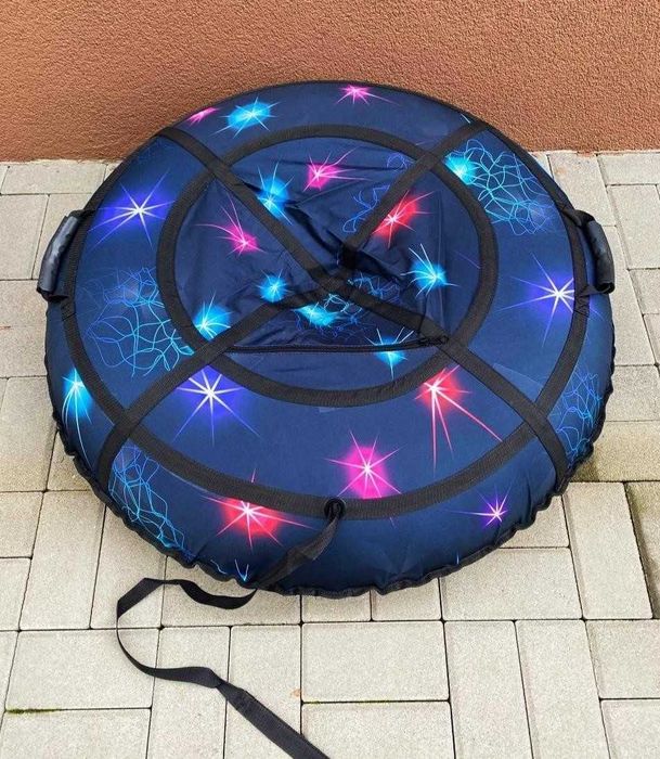 Крутий тюбінг плюшка тюбинг таблетка тюба ватрушка санки надувні