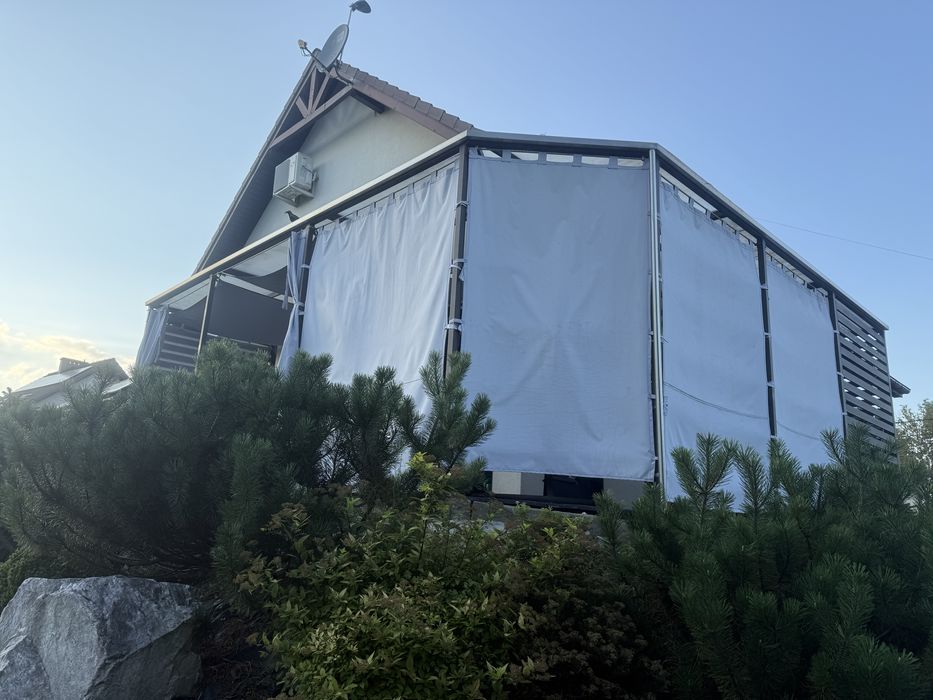 Zadaszenie tarasu wraz ze stelarzem