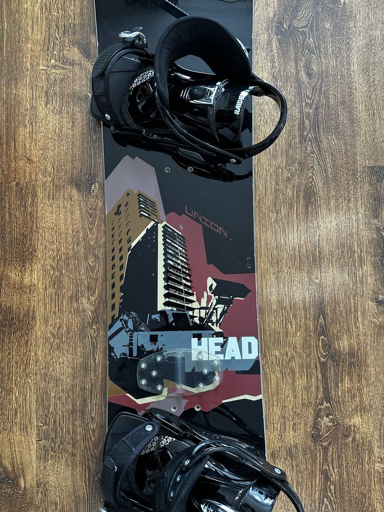 Deska snowboardowa Head Union + wiaznia Nitro Raiden