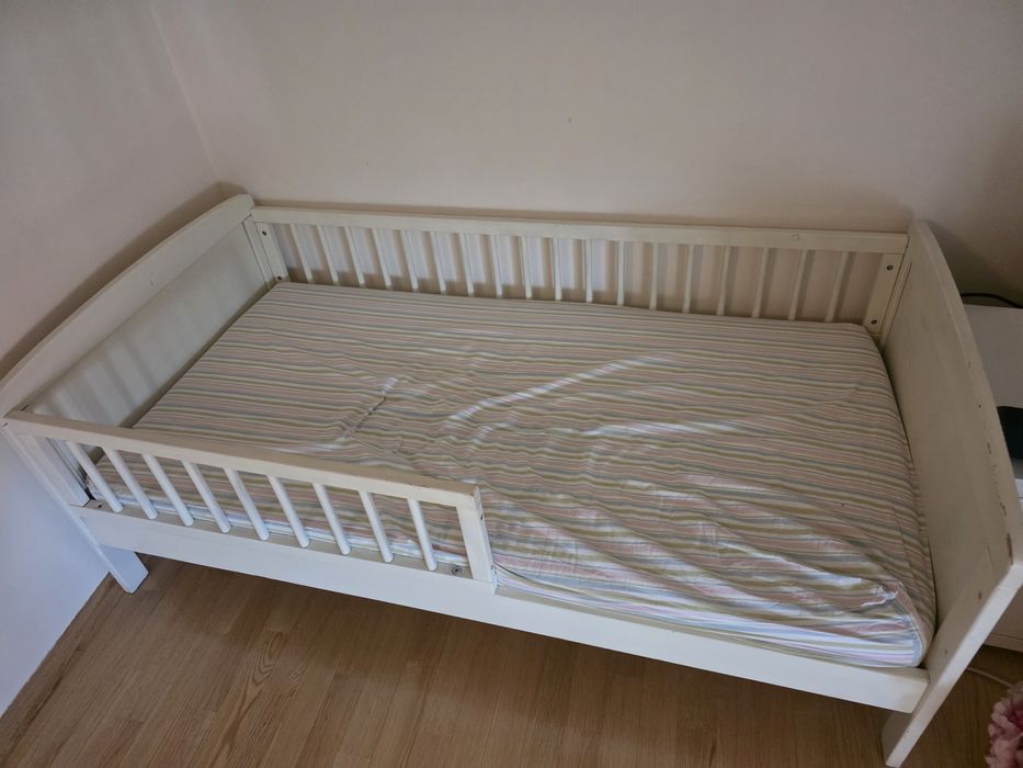 Łóżeczko, łóżko 140/70 z materacem