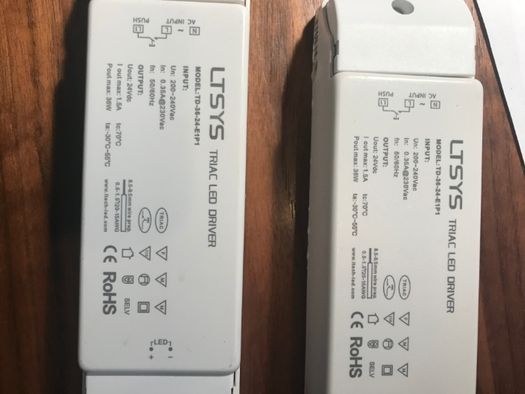 Zasilacz sterownik LTSYS LED TRIAC 36W 24V - TD-36-24-E1P1