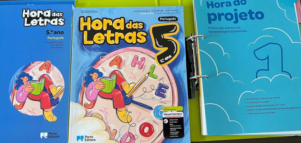 Dossier do professor do manual hora das letras 5