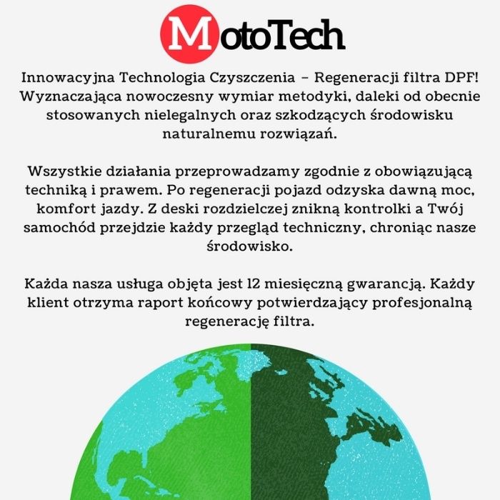 Czyszczenie filtrów cząstek stałych DPF FAP i SCR CAŁA POLSKA od 349zł