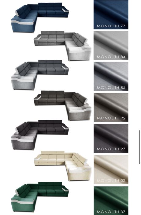 Naroznik Korfu 320x253 lub 320x320 Wybor tkaniny Funkcja Nowosc