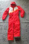 Fato de neve para criança (vermelho)