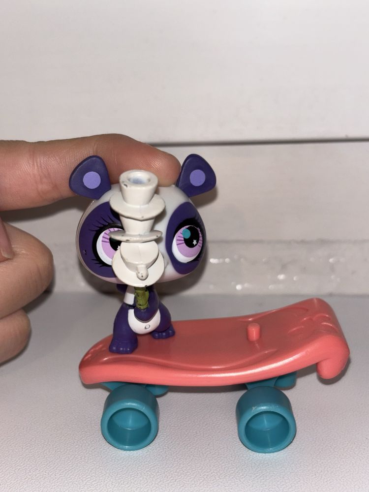 LITTLEST PET SHOP cyrk kameleon panda flaming żyrafa angora limuzyna