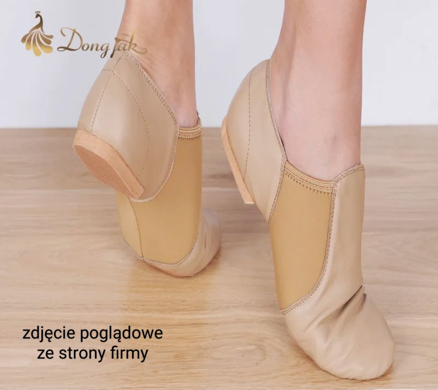 Rozm.31/19cm jazzówki,buty do tańca,na gimnastykę,akrobatykę.Beżowe