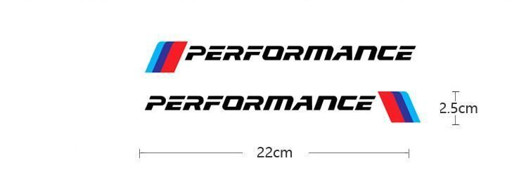 Наклейки на бампер BMW Performance E39 E53 E60 E70 E90 F10 F15 F20 БМВ