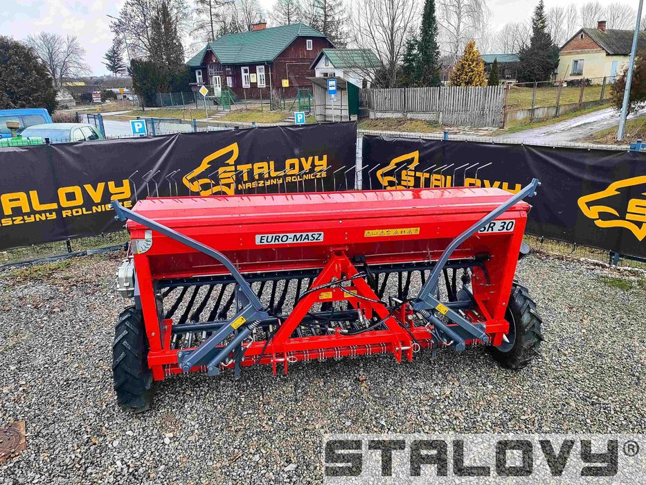 Siewnik zbożowy stopkowy talerzowy nabudowany 2,5 2,7 3,0 Stalovy nowy