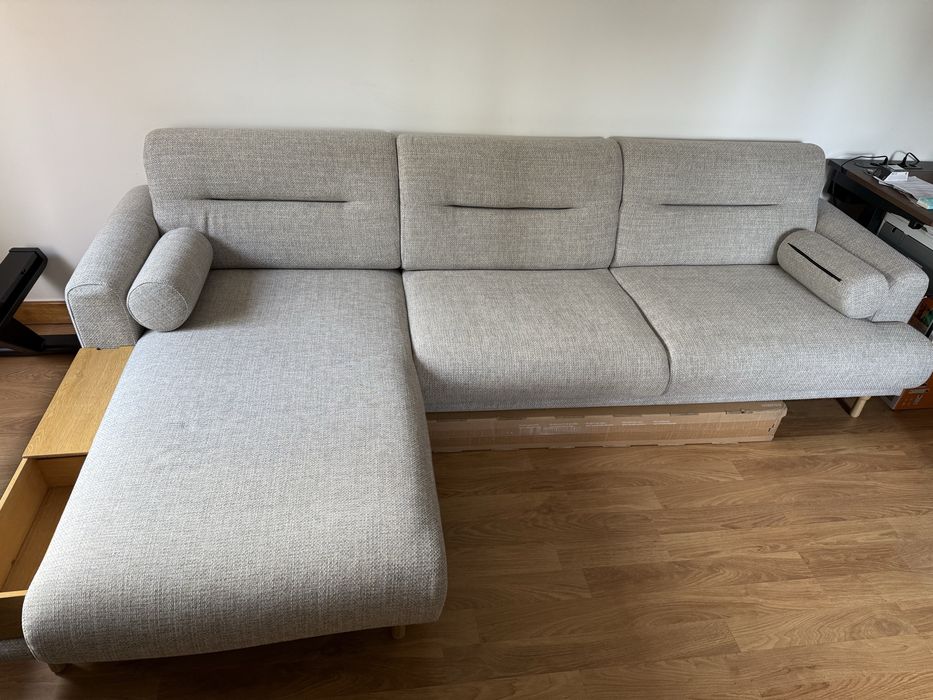 Sofá Ikea LANGARYD 3 lugares com chaise long