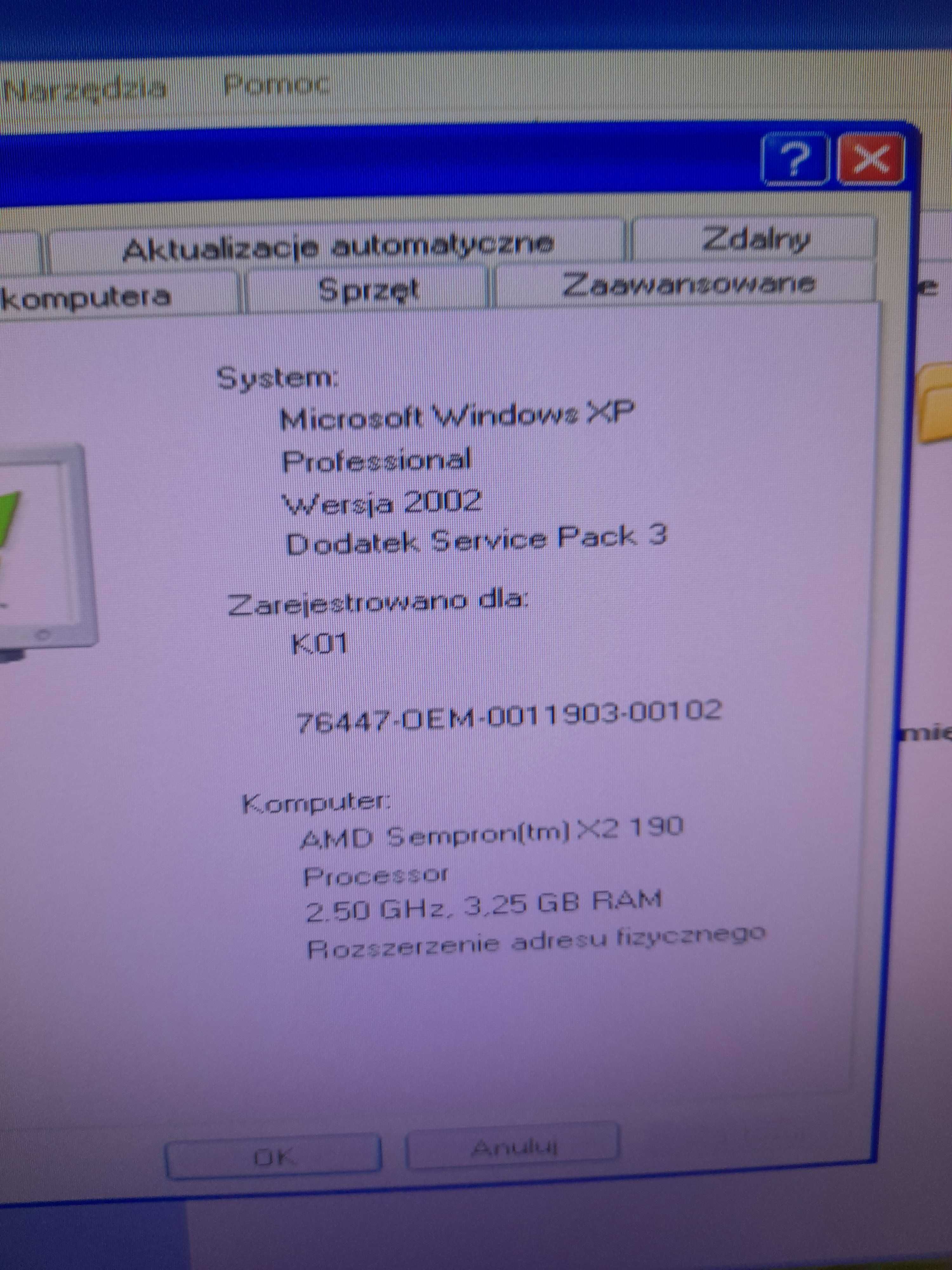 Komputer  Windows XP