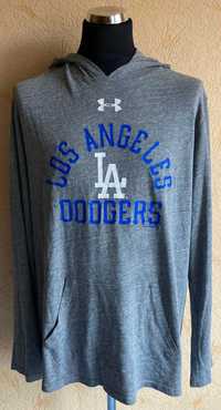 Bluza z kapturem Los Angeles Dodgers Under Armour roz. 2XL