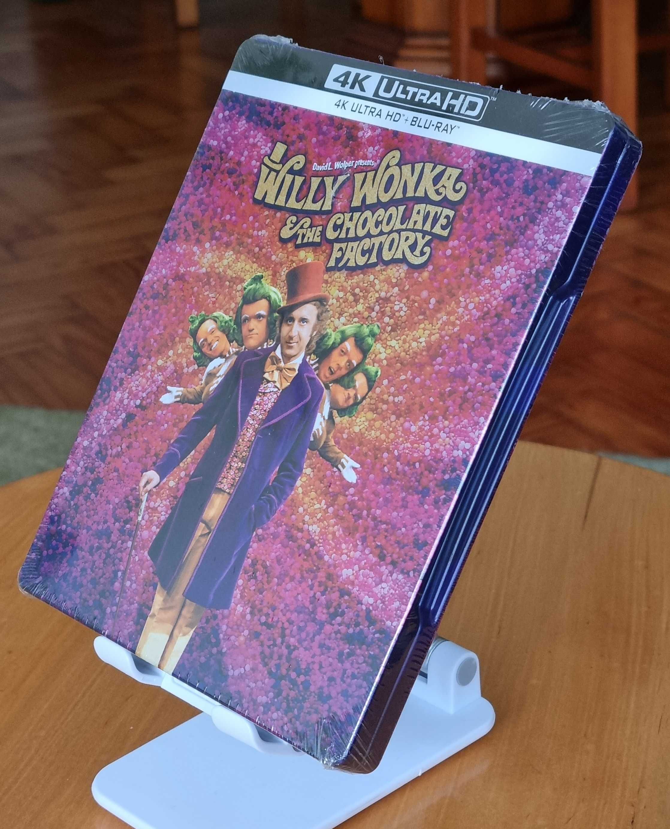 Blu-Ray 4K Willy Wonka and the Chocolate Factory