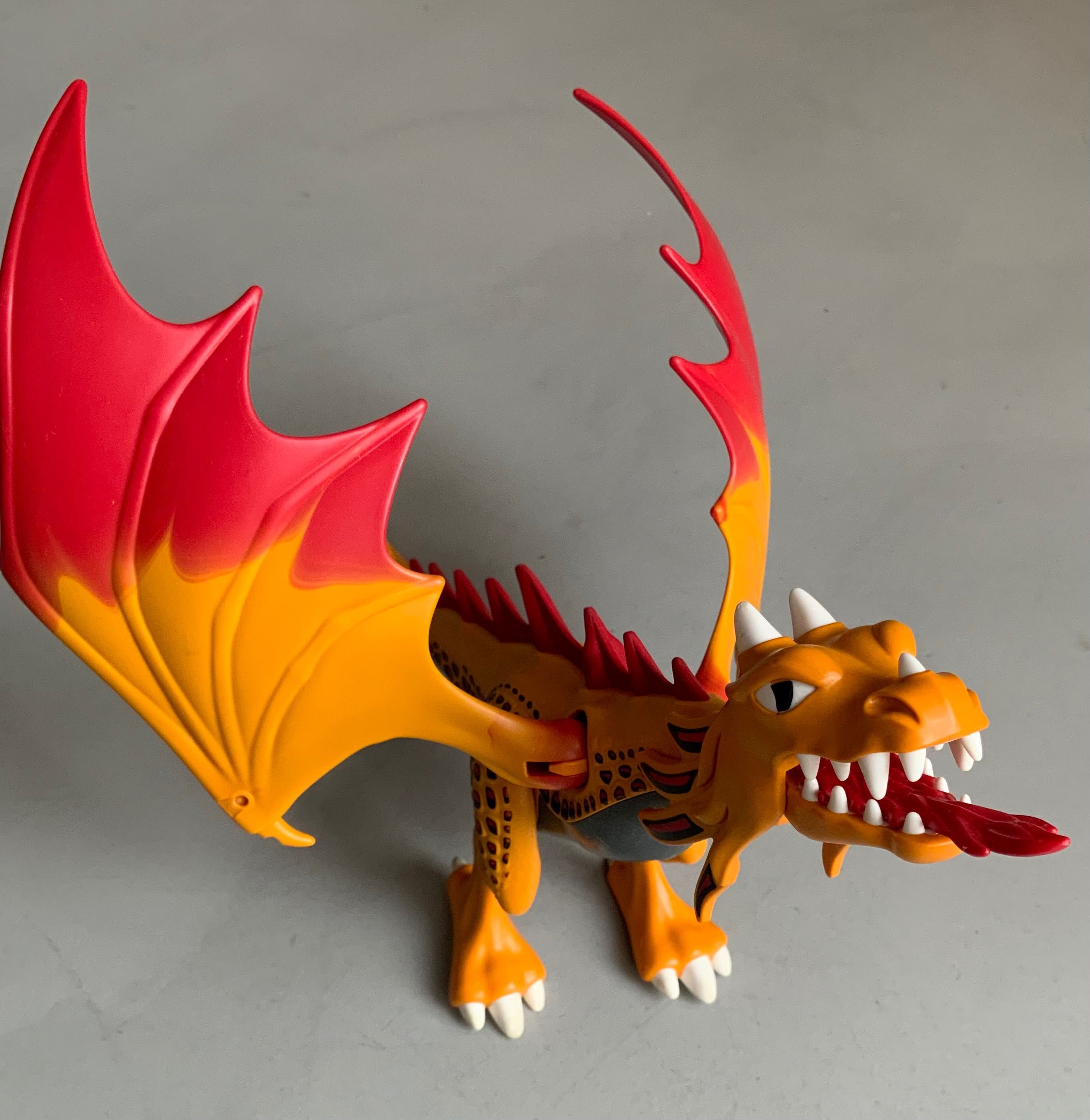 dragão e catapulta, Playmobil