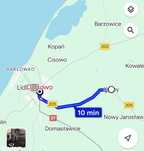 Darłowo/ Krupy dojazd asfaltowy , dojazd do morza, Darłowa 10 minut