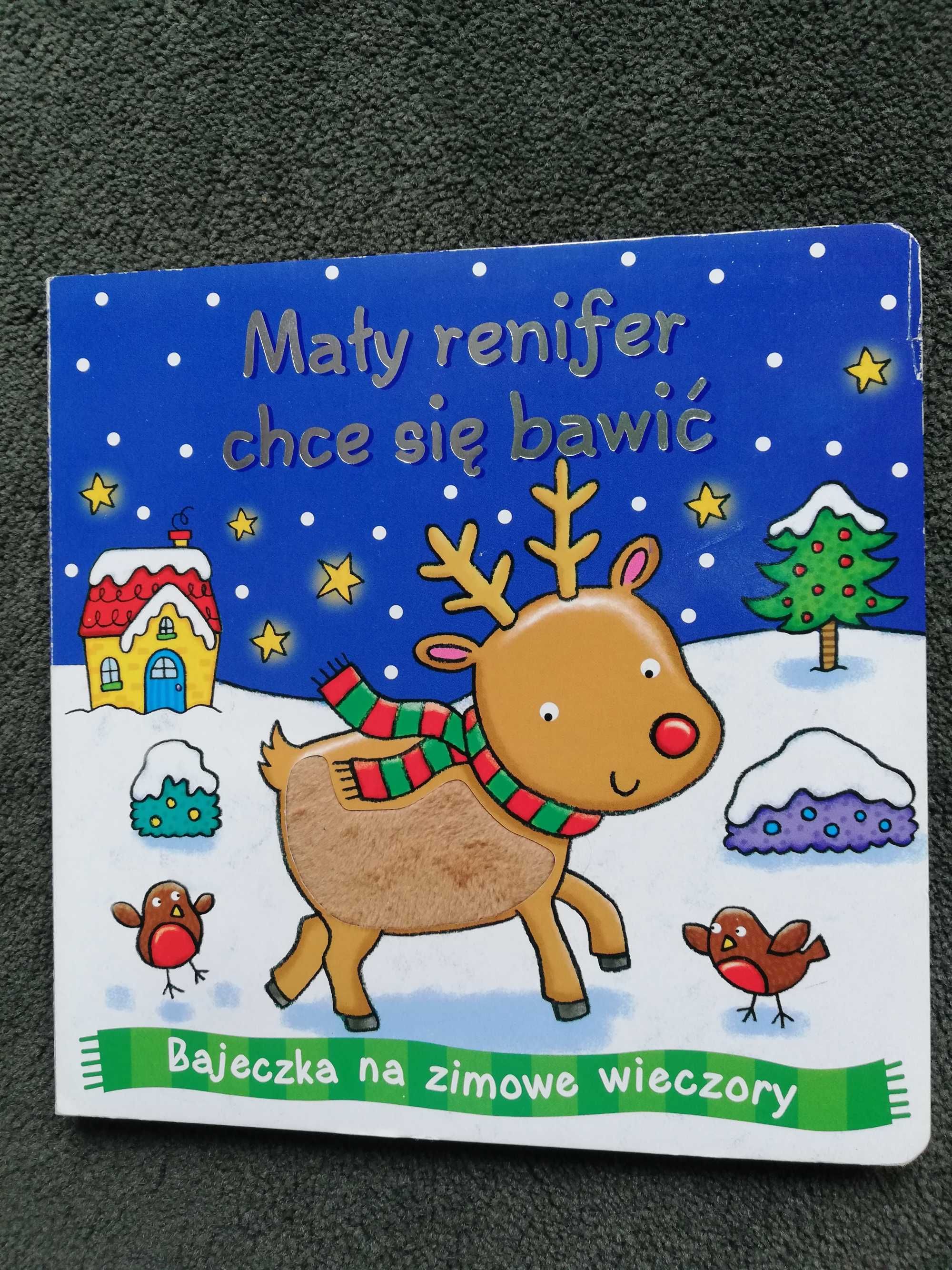 Książka pt. Mały renifer chce się bawić