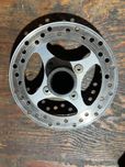 Piasta tarcza hamulcowa krzyzak tyl  yamaha yfz 450