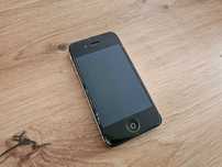 Telefon IPhone 4S 64GB - Blokada ICloud, brak baterii.
