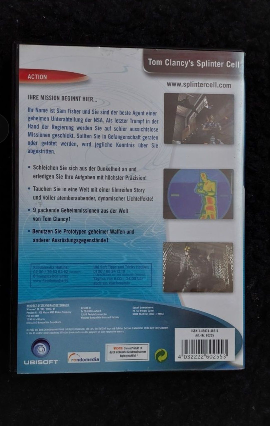 Tom Clancy’s Splinter Cell PC