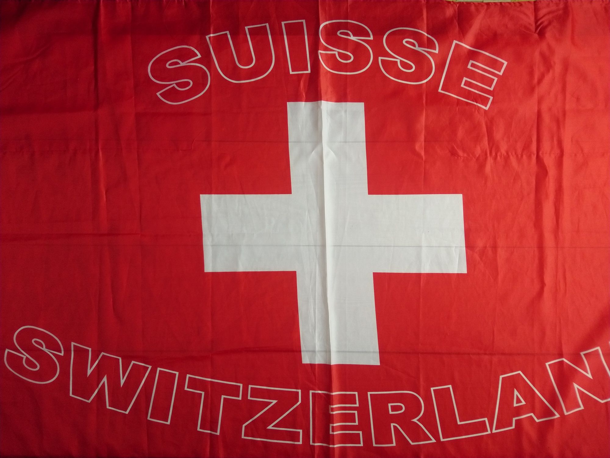 Плакат банер прапор Швейцарії
