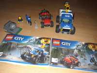 Lego City , pościg górską drogą
