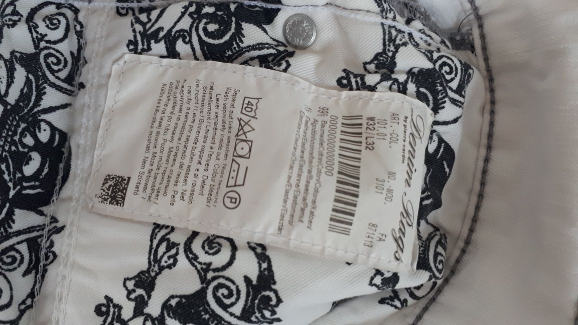 Pierre Cardin - nowe spodnie męskie roz. W32/L32