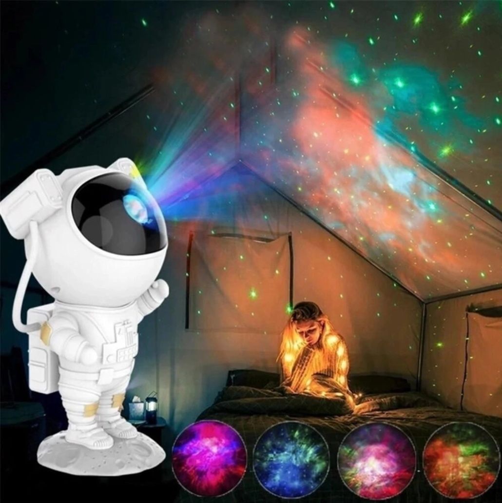 VIP Лазерний нічник проектор зоряного неба Астронавт, Космонавт