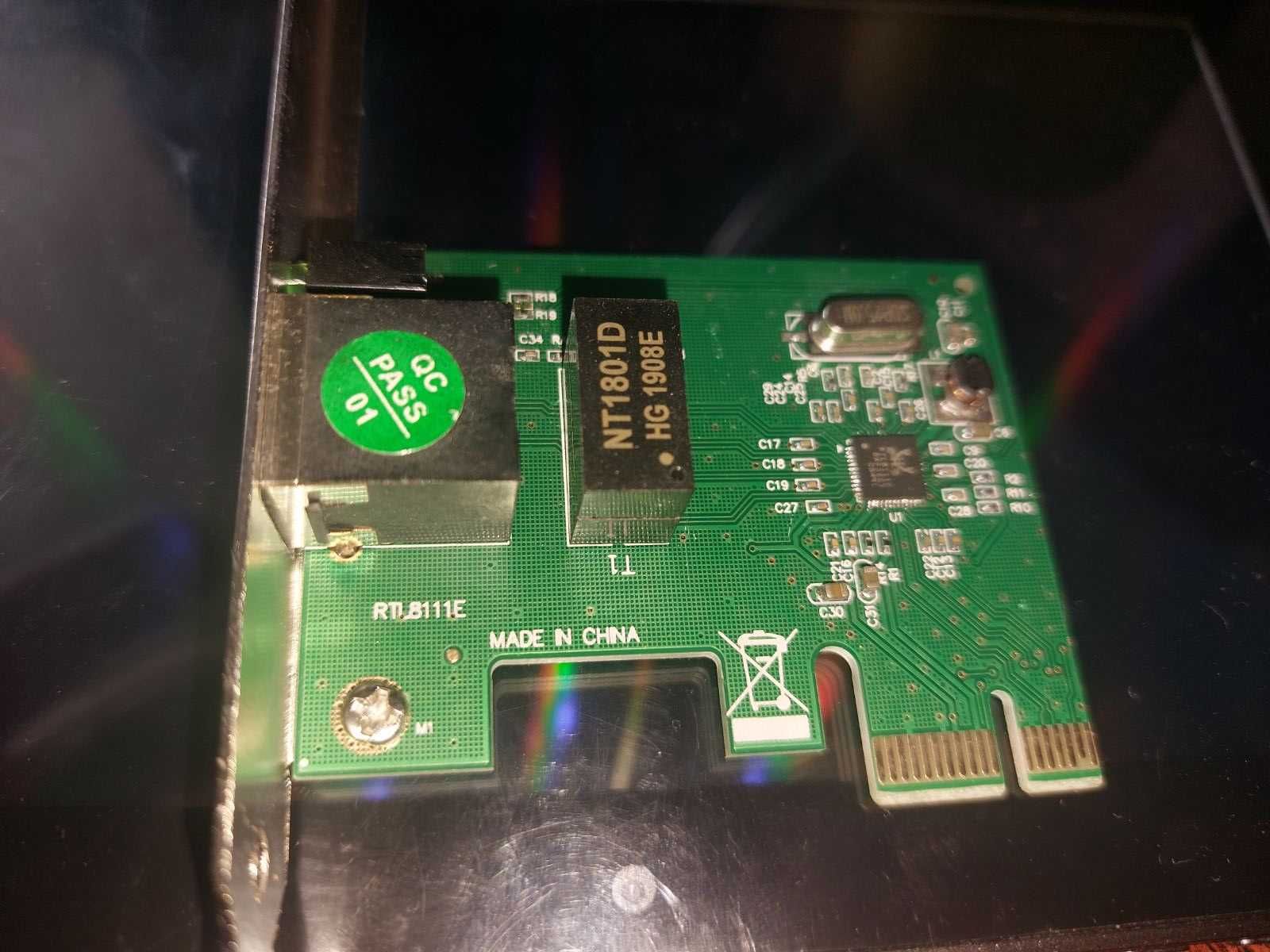 Сетевая карта Gigabit Ethernet,карта Ethernet для ПК, 10/100/1000 Мег