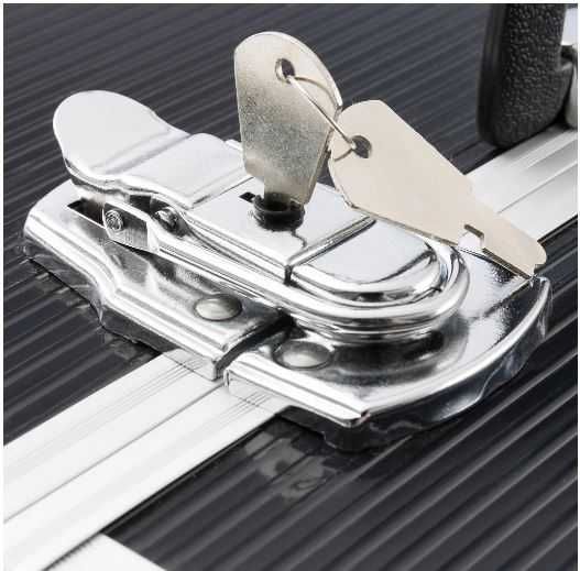 Kuferek kosmetyczny 26L aluminium AREBOS