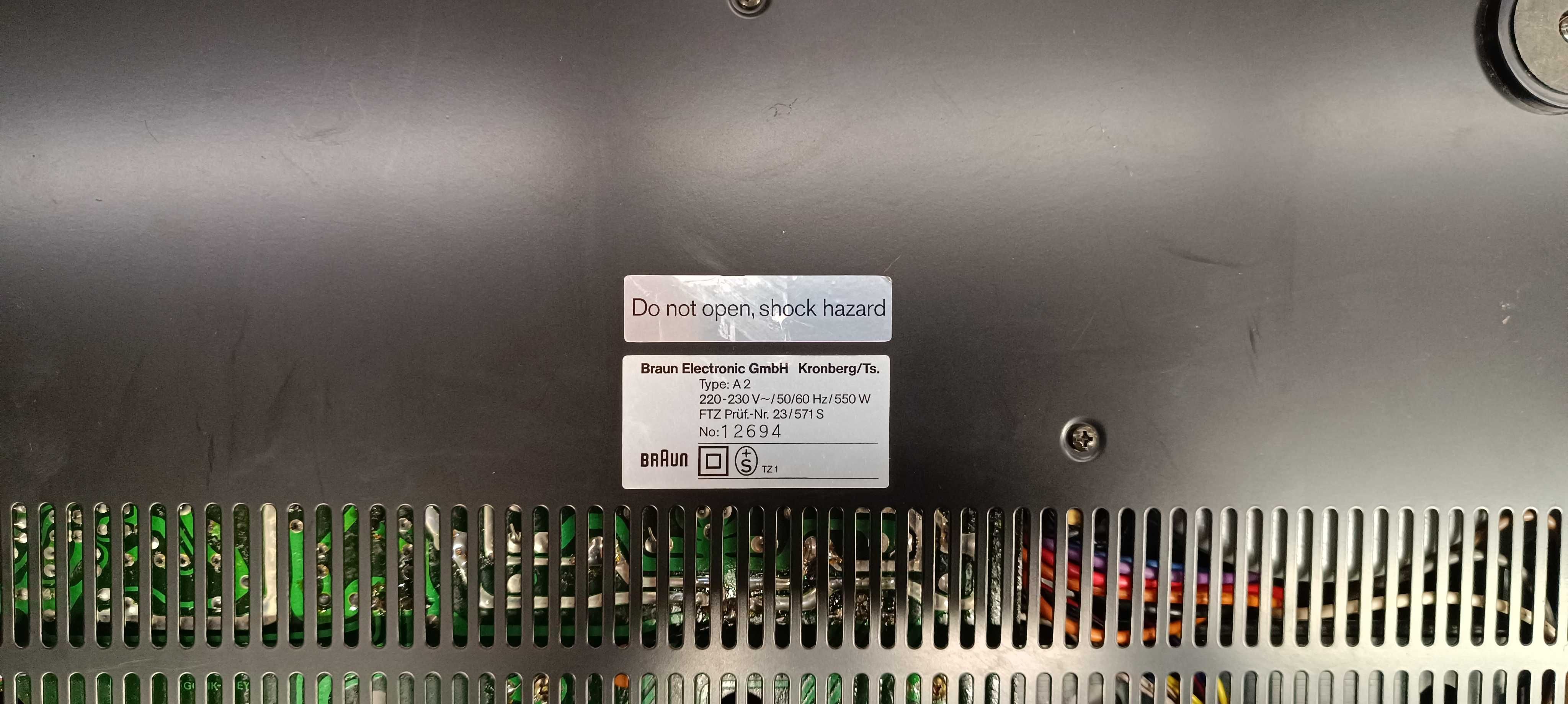 Усилитель  Braun A2 ( звук ! )