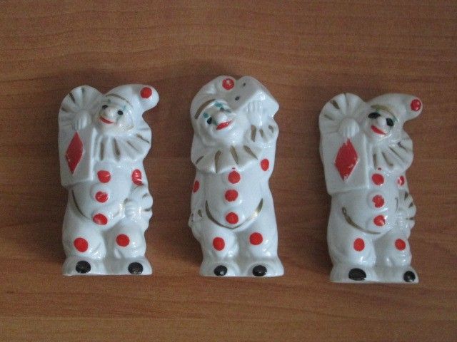 figurka porcelanowa kolekcjonerska 3 szt. japońskie