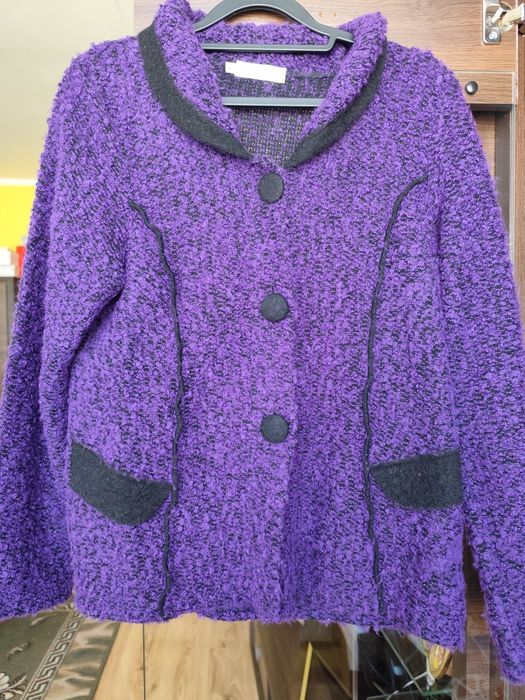 Żakiet damski fiolet