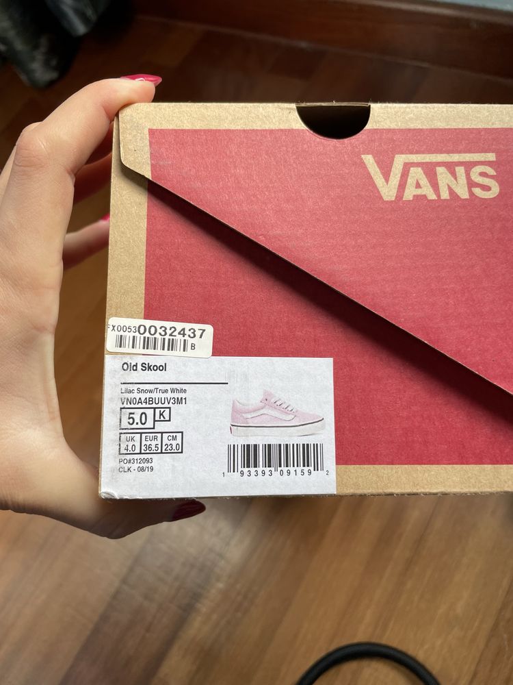 Vans old skool rosa