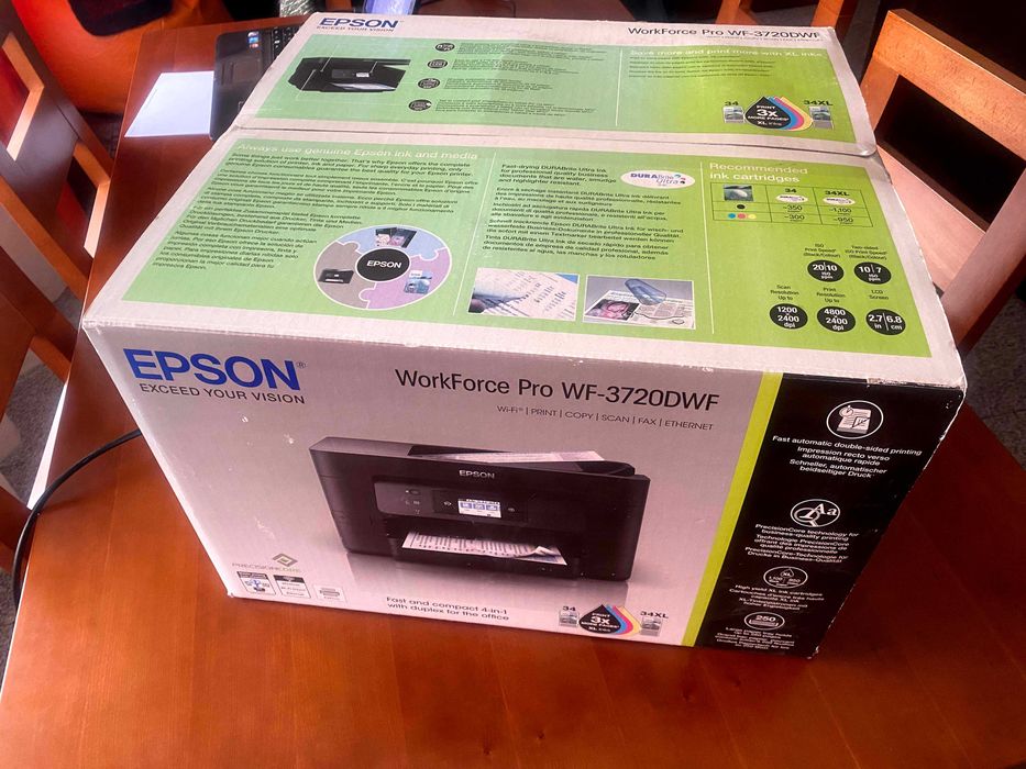 Impressora Epson WorkForce Pro WF-3720DWF (jato de tinta)