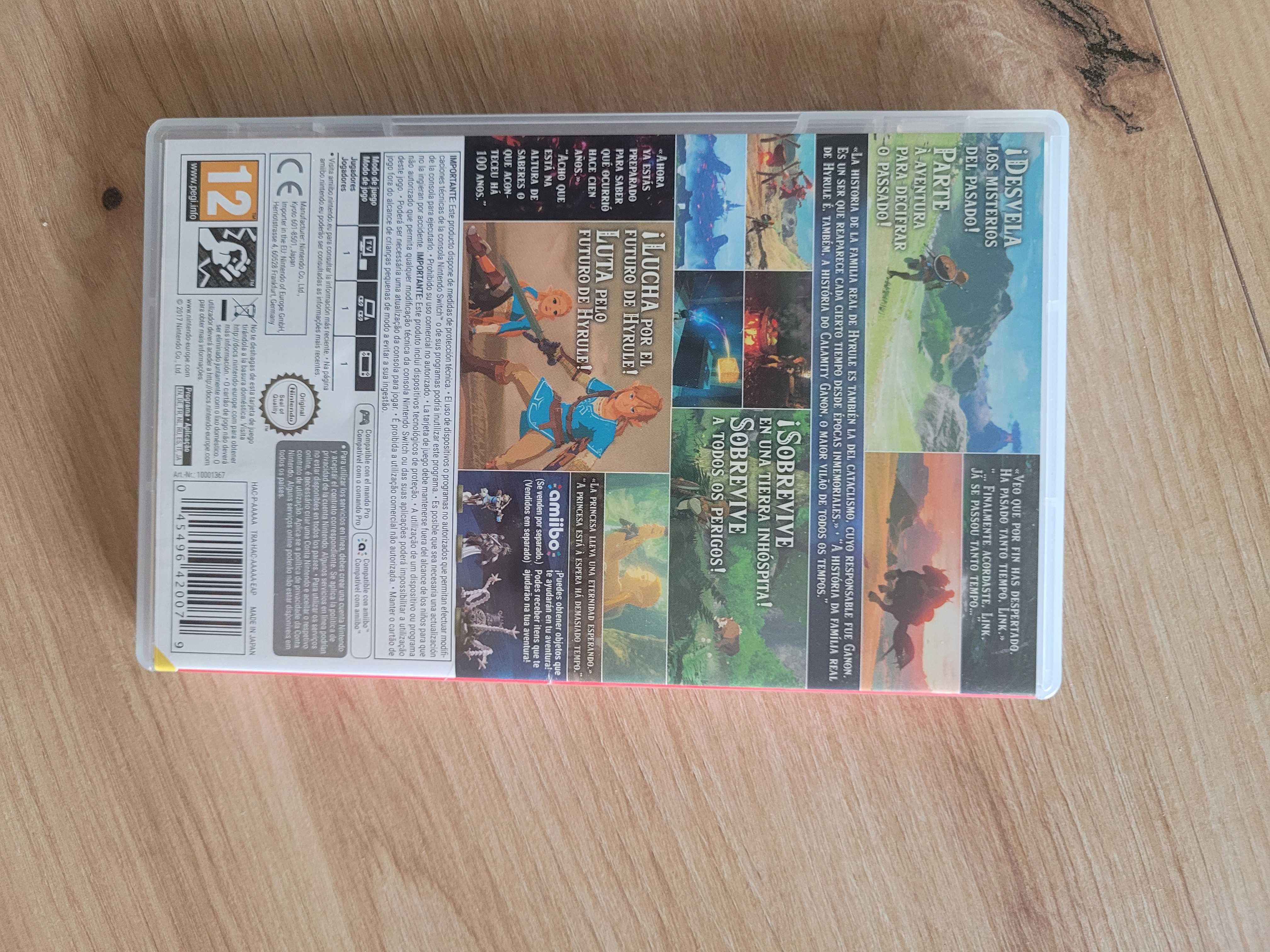 The Legend of Zelda Breath of the Wild Nintendo Switch