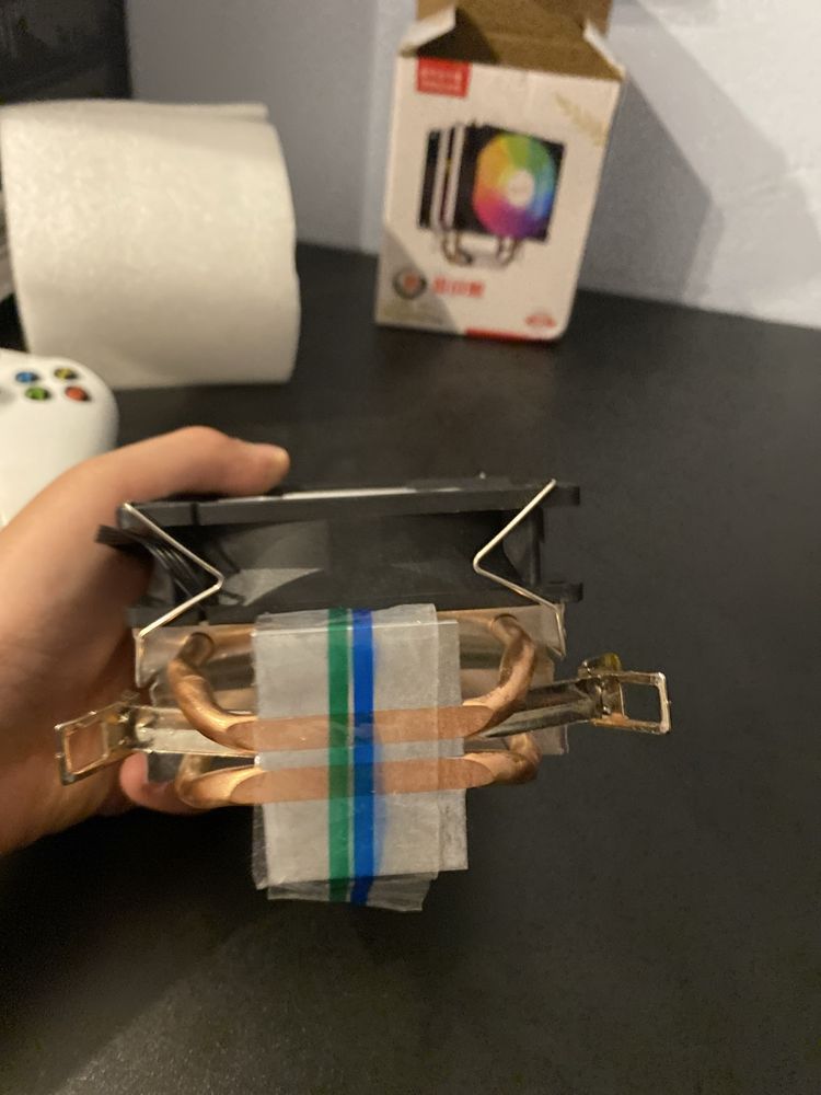 Cpu Coller RGB Adegress 4Pin Nowe